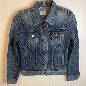 J. Crew Classic Blue Denim Jacket